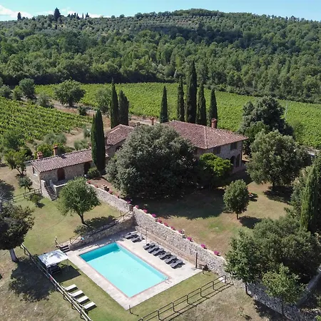 ヴィラ I Lecci Nel Chianti *